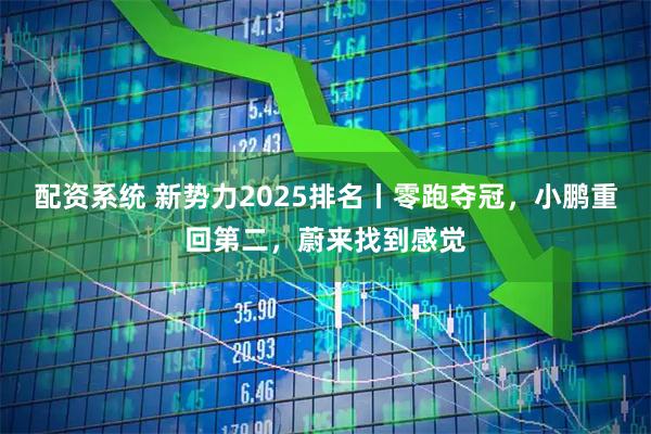 配资系统 新势力2025排名丨零跑夺冠，小鹏重回第二，蔚来找到感觉